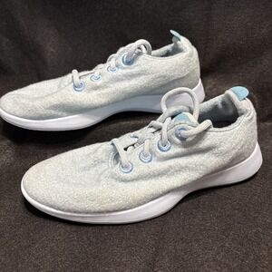 Allbirds Womens The Wool Runners Light Blue‎ Merino Lightweight Sneakers Size 8
